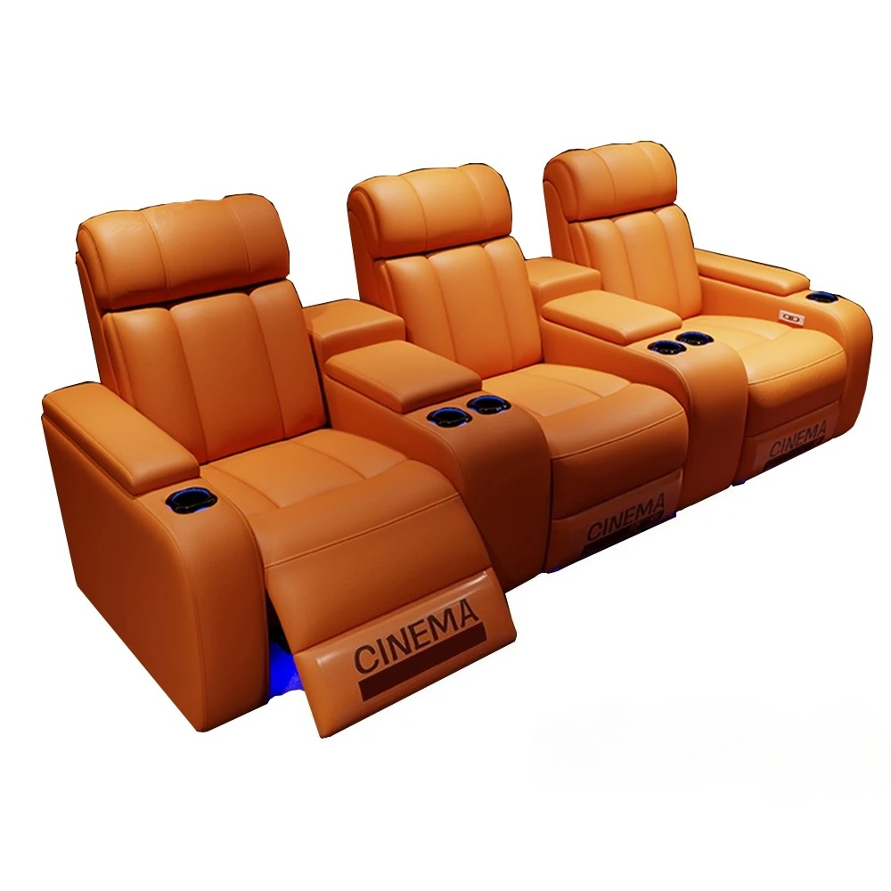 럭셔리 전동 리클라이너 시네마 의자, 컵 홀더 포함,  - Home Cinema Chairs 리뷰 및 가격