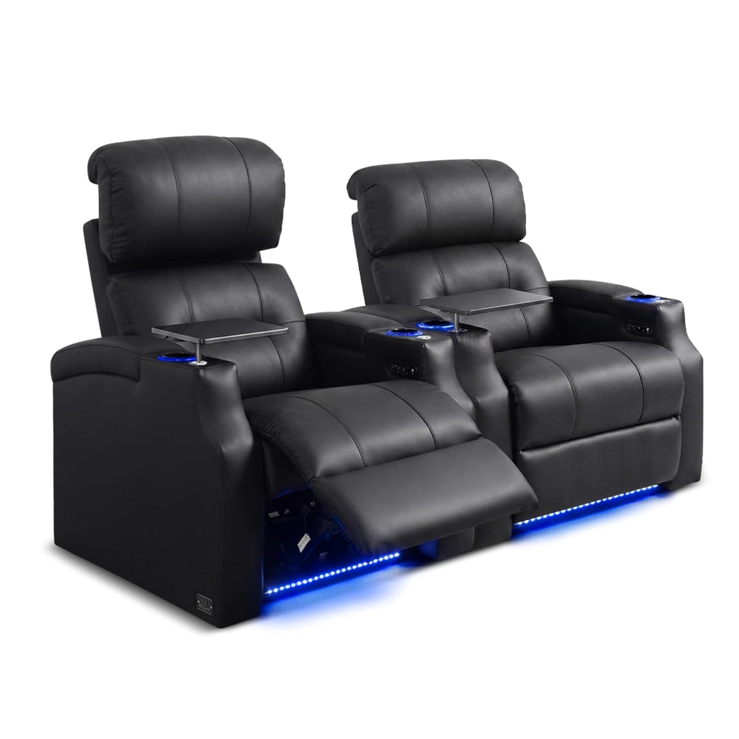최고급 가죽 소재의 홈 시어터용 리클라이너, 전동으로  - Home Cinema Chairs 리뷰 및 가격