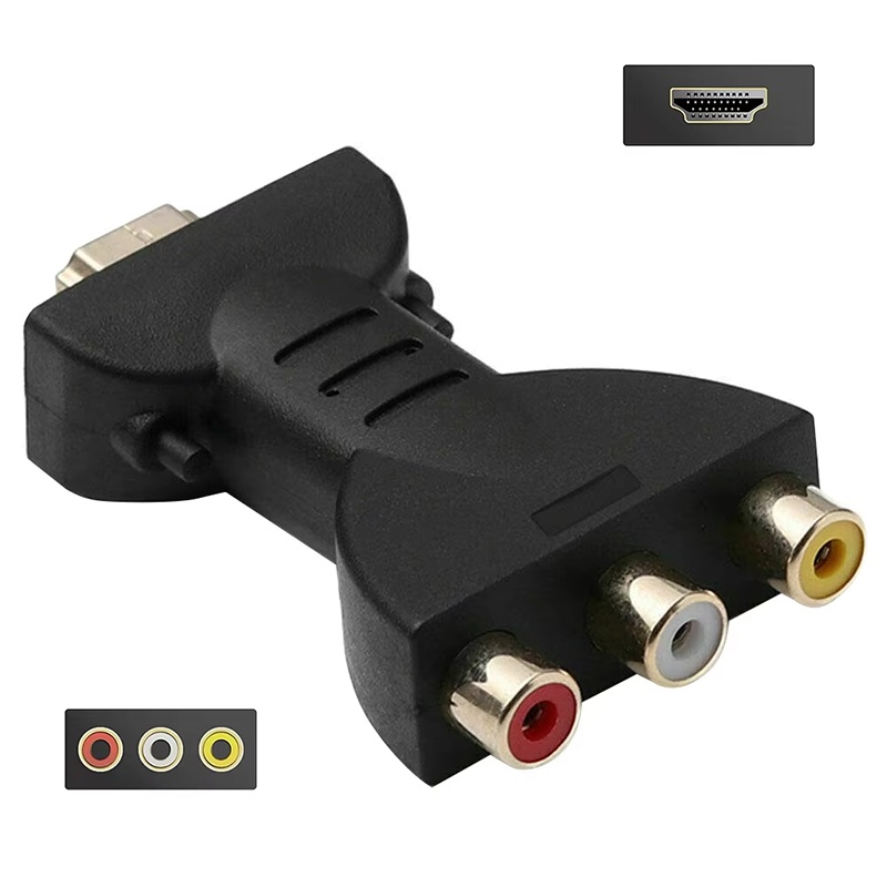 AV-HDTV 컴포지트 어댑터 3 RCA 레드 화이트  - Home Cinema Tv 리뷰 및 가격