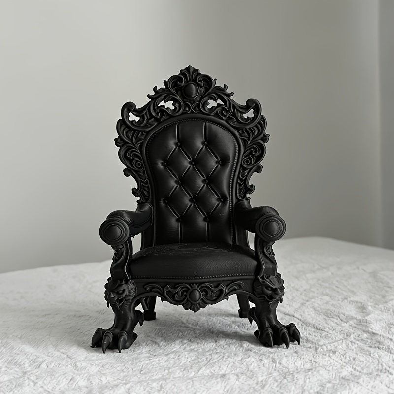 1개로 구성된 고급 왕좌 모델 – 고딕 스타일 – 짙은 - Home Cinema Chairs 리뷰 및 가격