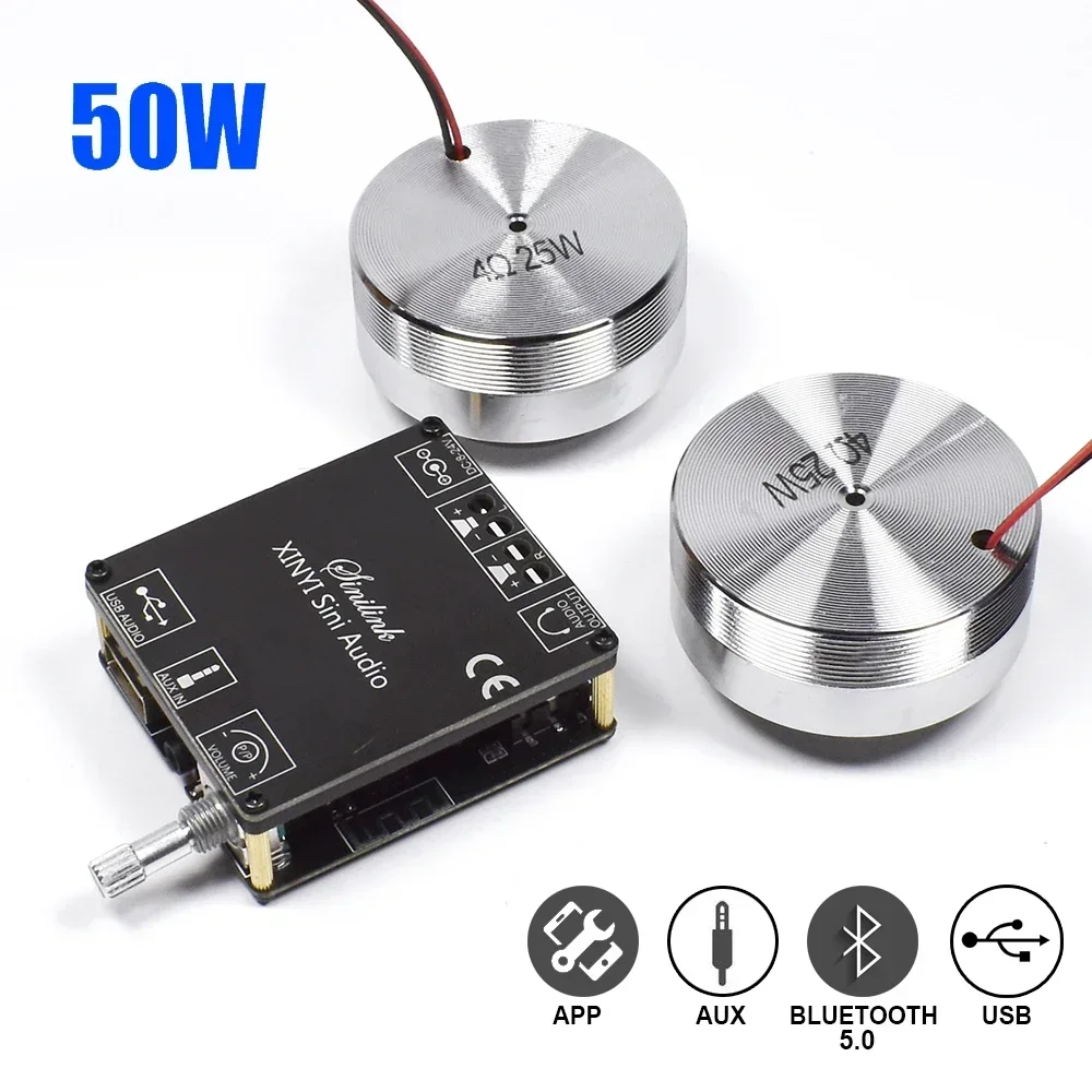 2*25W 휴대용 스테레오 진동 스피커 오디오 스피커  - Home Cinema Wireless 리뷰 및 가격